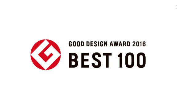 ロゴ:グッドデザインアワード2016 ベスト100